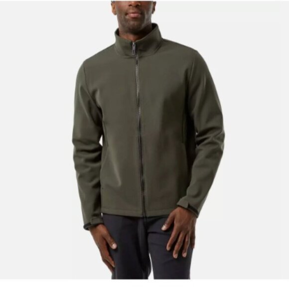 NEW 32 Degree Heat Men’s Size M Full Zip Jacket Green - Picture 1 of 11